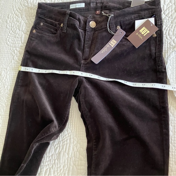 NWT Kut from the Kloth brown corduroy “Farrah” Baby Bootleg pants - Picture 13 of 14